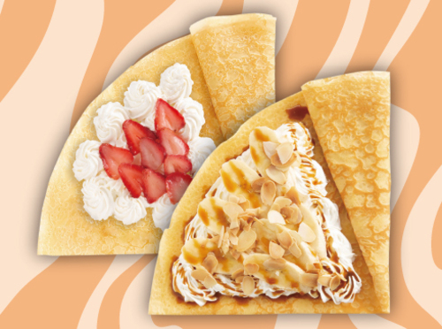 &milkのクレープ