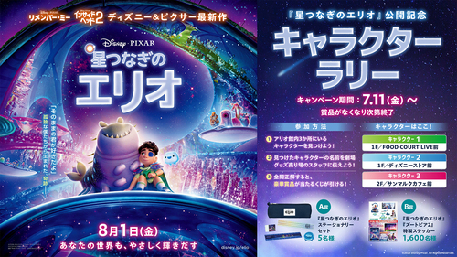 『星つなぎのエリオ』キャラクターラリー！