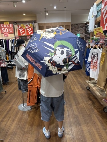 パンダ柄　晴雨兼用傘入荷