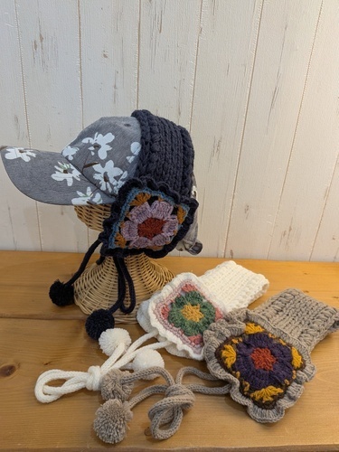 柄付きイヤマフ