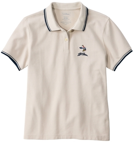 ウィメンズダブルエルポロスクリプト柄