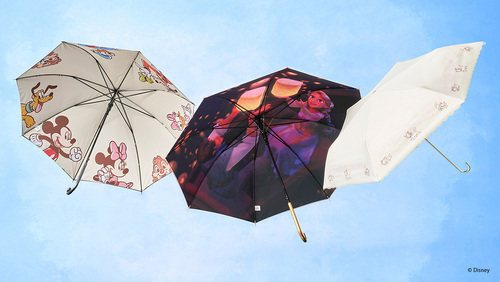 ディズニーキャラクターに囲まれて雨の日も気分が弾む新コレクション「RAINY DAY」を順次発売